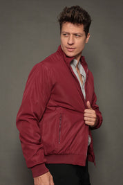 Jaqueta Bomber Masculina Slim Serenita Roma