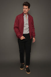 Jaqueta Bomber Masculina Slim Serenita Roma