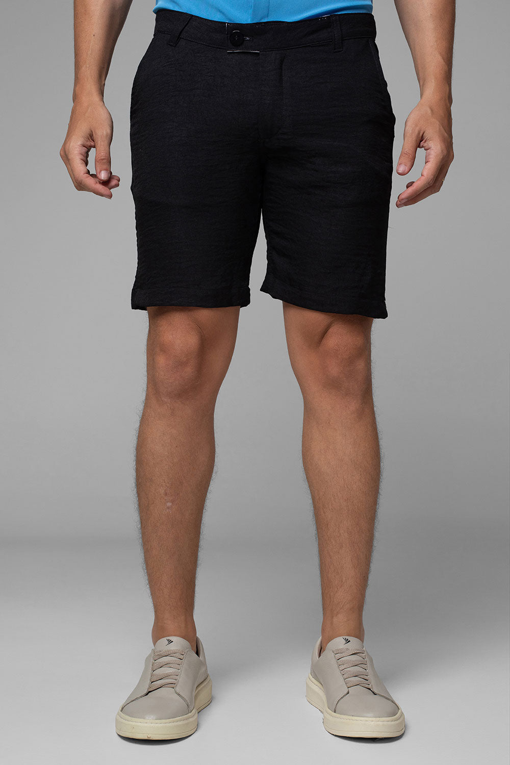 Bermuda Alfaiataria Linho Masculina Dallas
