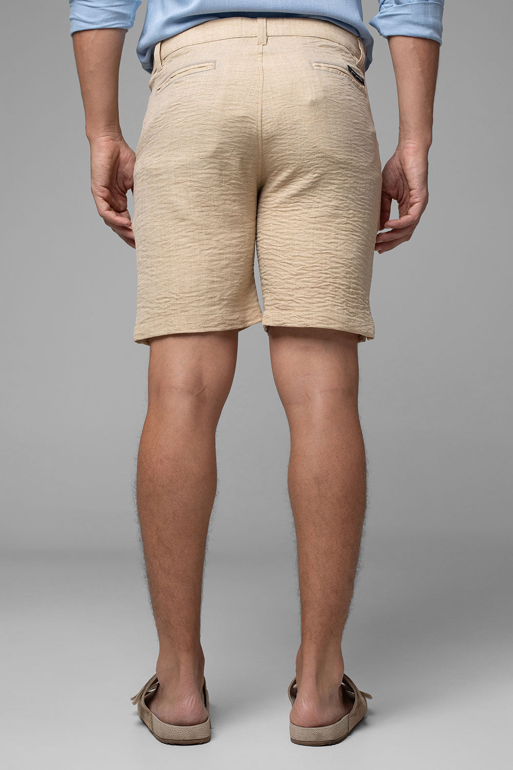 Bermuda Alfaiataria Linho Masculina Dallas