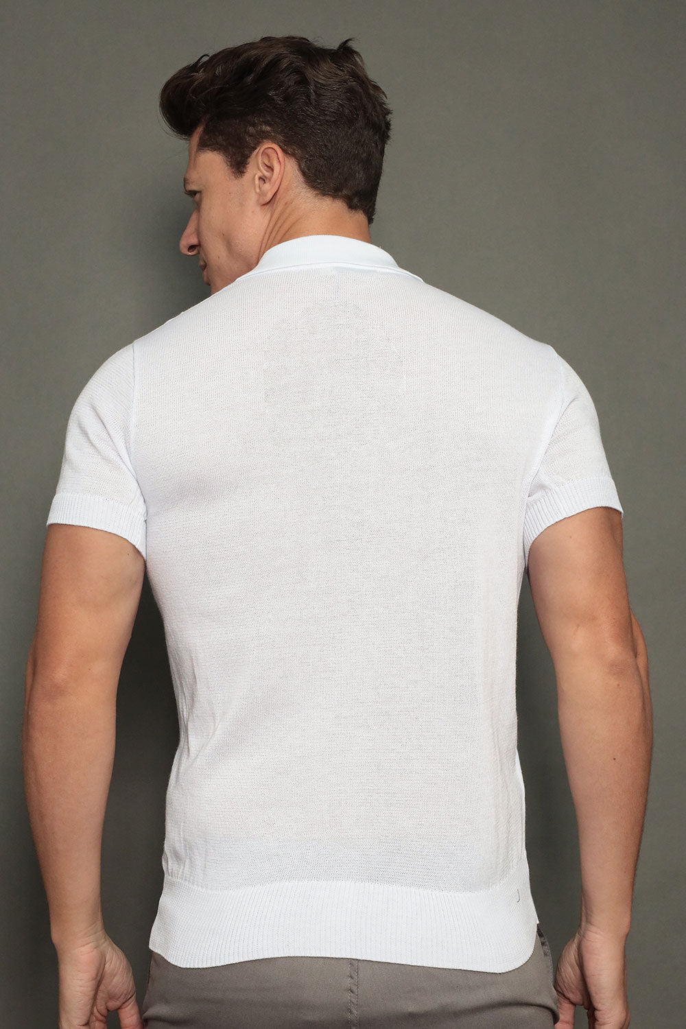 Camisa de Tricot Masculina Chevron Marbella