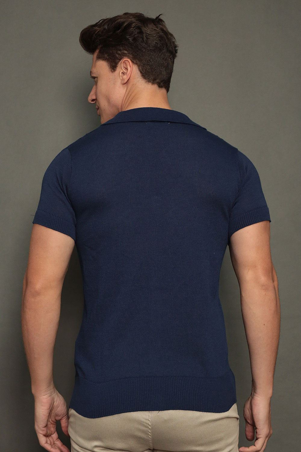 Camisa de Tricot Masculina Chevron Marbella