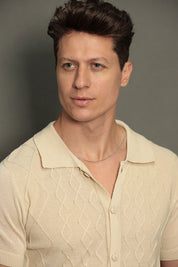 Camisa de Tricot Masculina Chevron Marbella