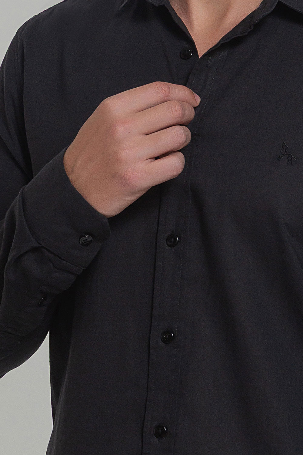 Camisa Social Masculina de Linho Linen 30 Manga Longa Slim