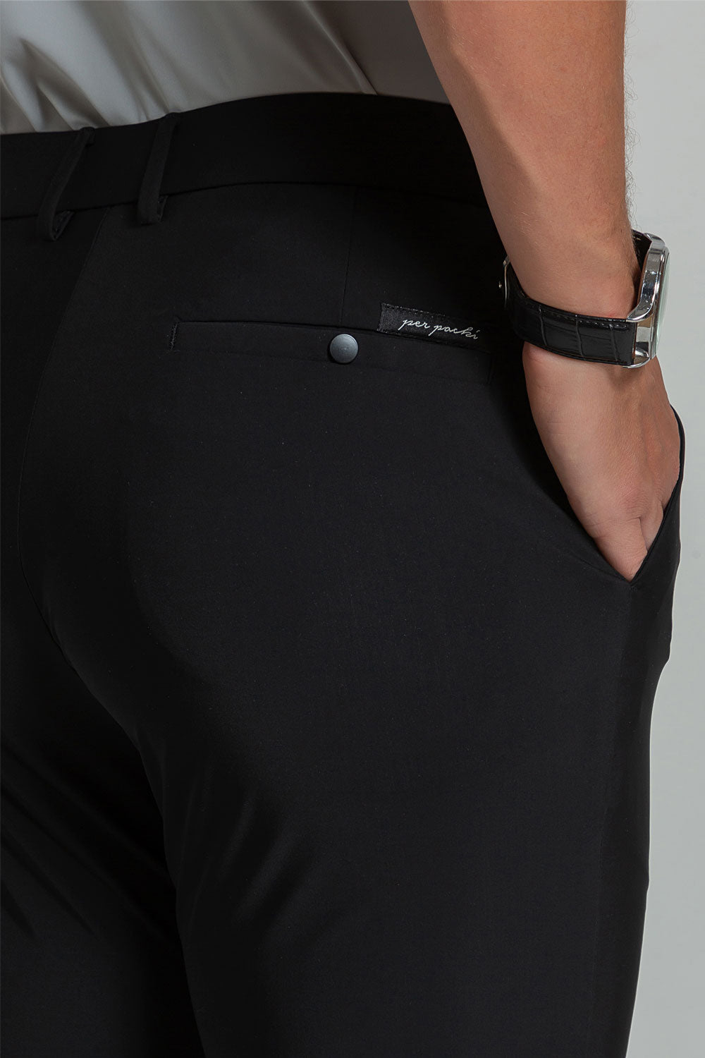 Calça Alfaiataria Masculina Ultra Stretch 360° Repelente à Água