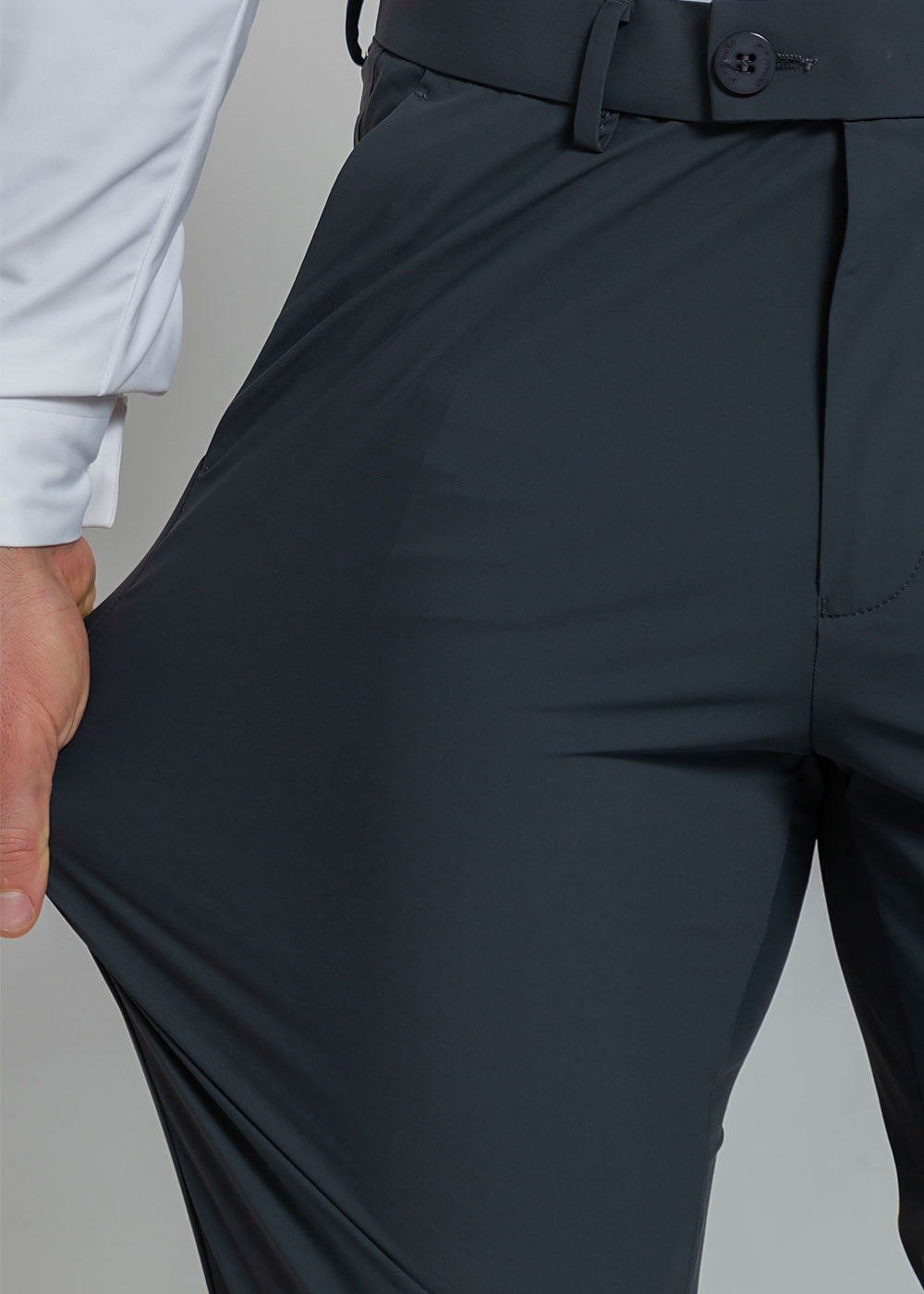 Calça Alfaiataria Masculina Ultra Stretch 360° Repelente à Água