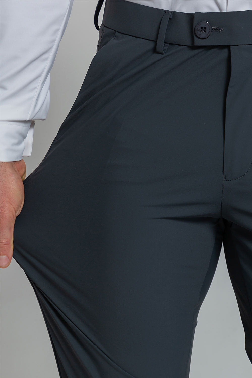 Calça Alfaiataria Masculina Ultra Stretch 360° Repelente à Água