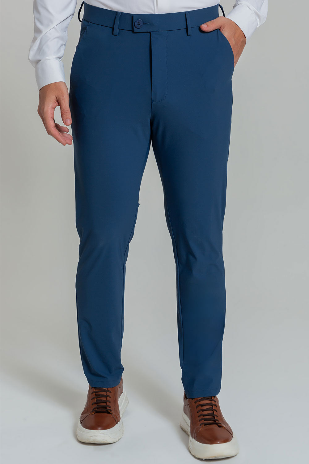 Calça Alfaiataria Masculina Ultra Stretch 360° Repelente à Água