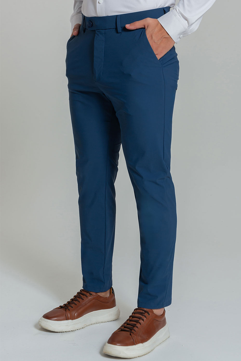 Calça Alfaiataria Masculina Ultra Stretch 360° Repelente à Água