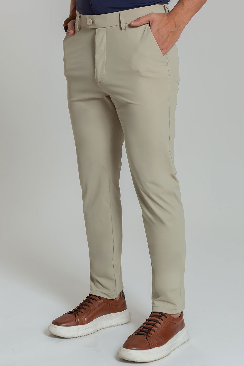 Calça Alfaiataria Masculina Ultra Stretch 360° Repelente à Água