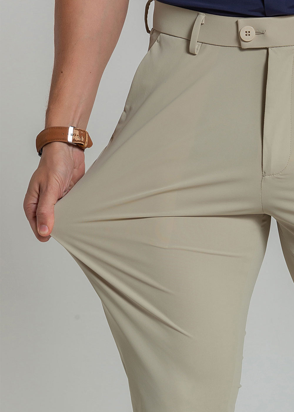 Calça Alfaiataria Masculina Ultra Stretch 360° Repelente à Água