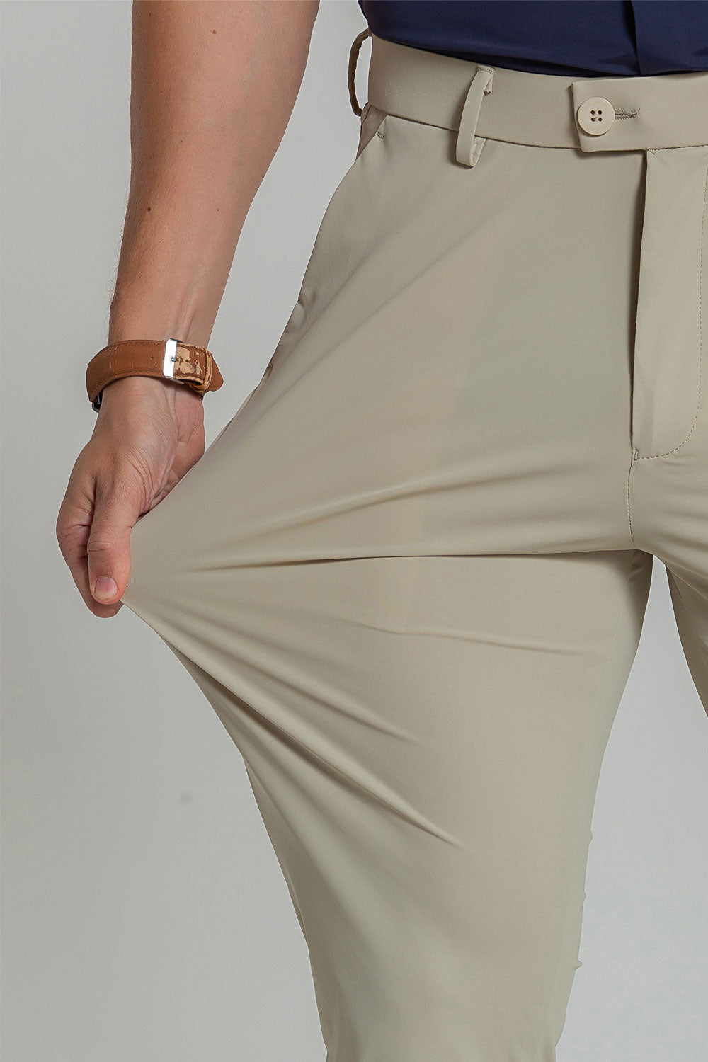 Calça Alfaiataria Masculina Ultra Stretch 360° Repelente à Água