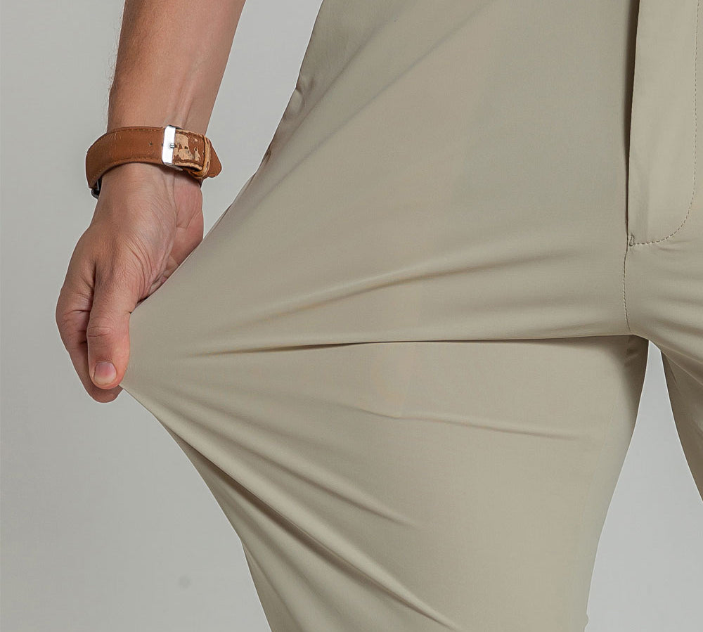 Calça Alfaiataria Masculina Ultra Stretch 360° Repelente à Água