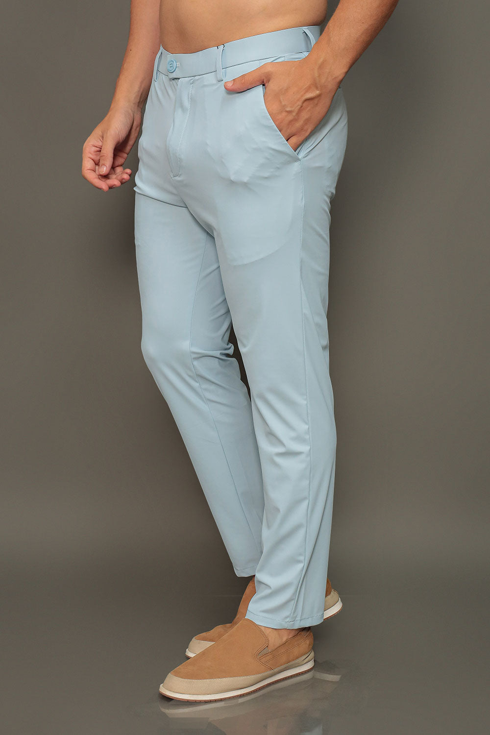 Calça Alfaiataria Masculina Ultra Stretch 360° Repelente à Água