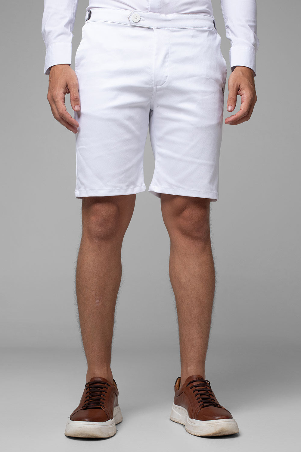Bermuda Alfaiataria Masculina Com Presilha de Ajuste Extreme Power