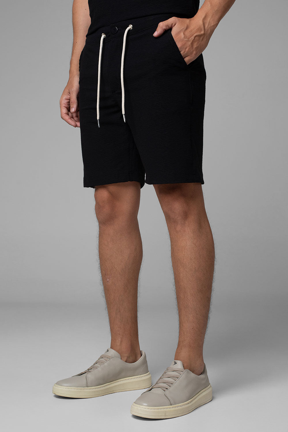 Bermuda Alfaiataria Masculina Aurora com Cordão