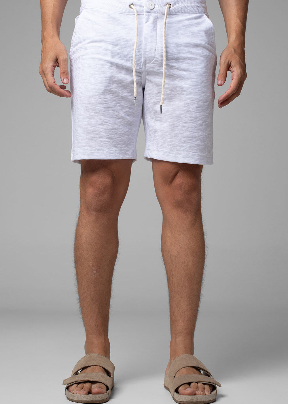 Bermuda Alfaiataria Masculina Aurora com Cordão