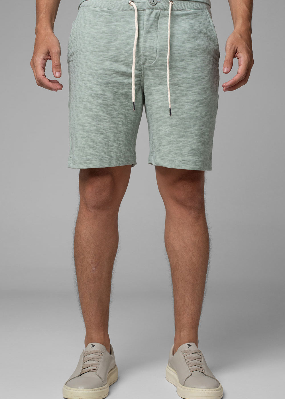 Bermuda Alfaiataria Masculina Aurora com Cordão