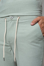 Bermuda Alfaiataria Masculina Aurora com Cordão