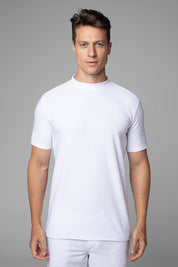 Camiseta Gola Média Masculina Aurora Slim
