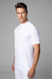Camiseta Gola Média Masculina Aurora Slim
