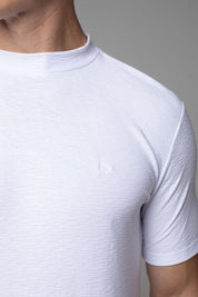 Camiseta Gola Média Masculina Aurora Slim