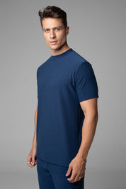 Camiseta Gola Média Masculina Aurora Slim