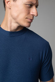 Camiseta Gola Média Masculina Aurora Slim