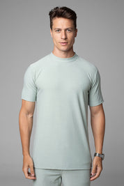 Camiseta Gola Média Masculina Aurora Slim