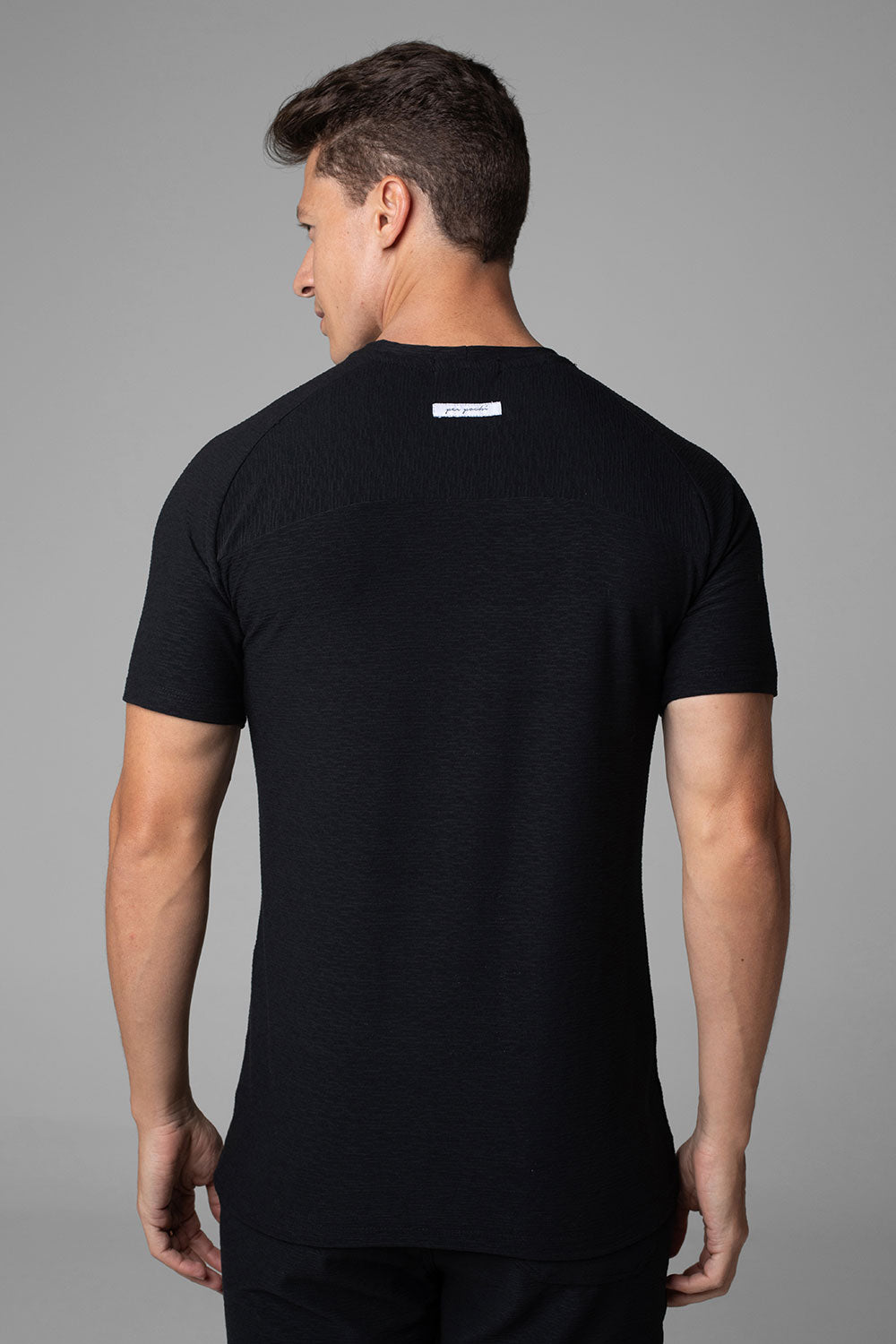 Camiseta Masculina Slim Aurora Manga Raglan