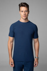 Camiseta Masculina Slim Aurora Manga Raglan