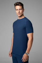 Camiseta Masculina Slim Aurora Manga Raglan