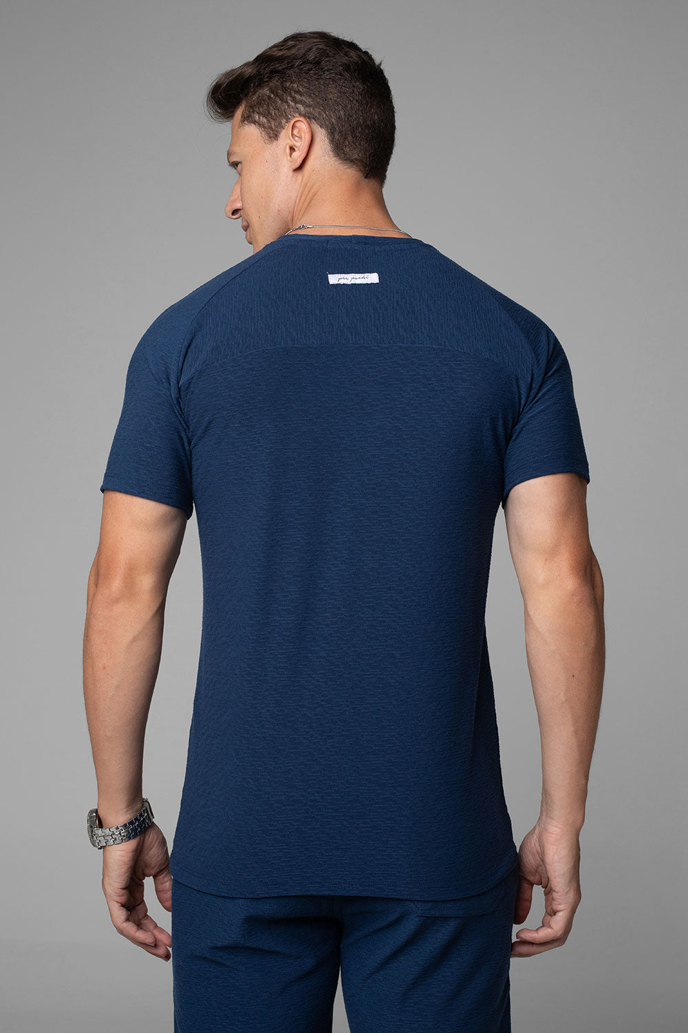 Camiseta Masculina Slim Aurora Manga Raglan