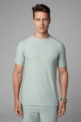 Camiseta Masculina Slim Aurora Manga Raglan