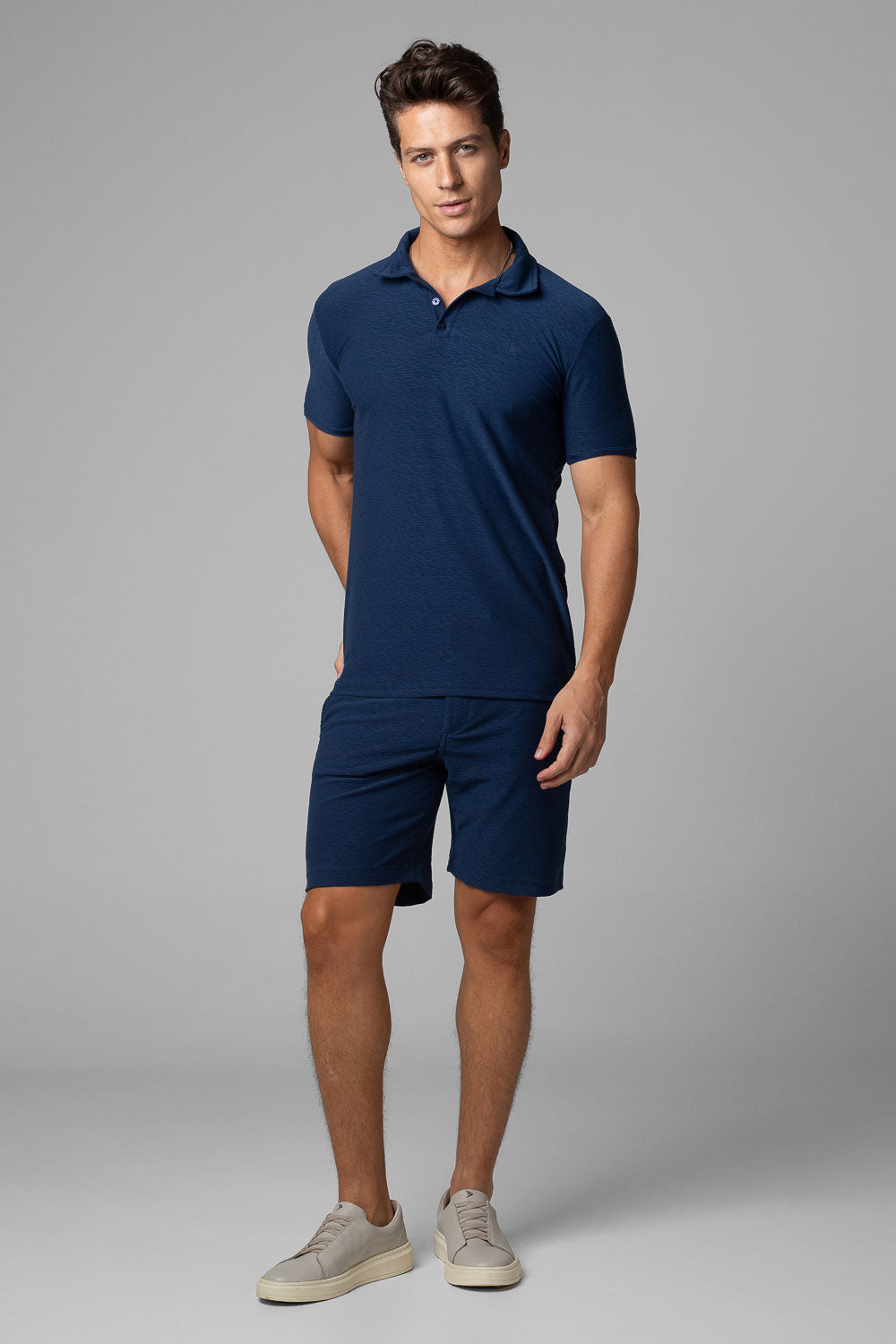 Polo Masculina Slim Aurora