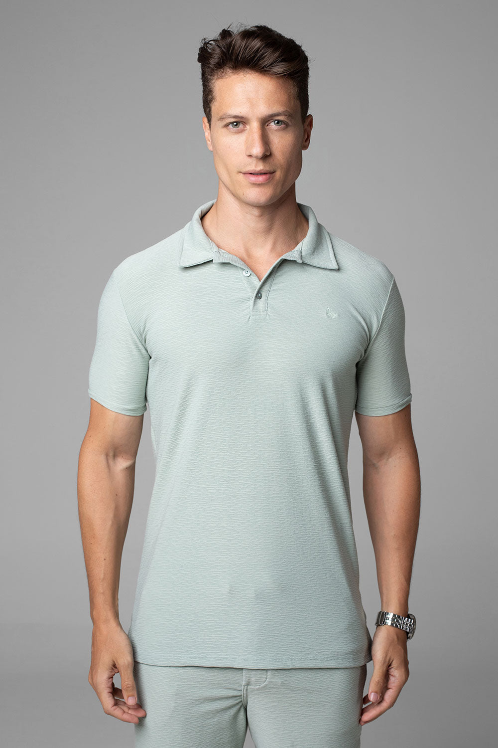 Polo Masculina Slim Aurora