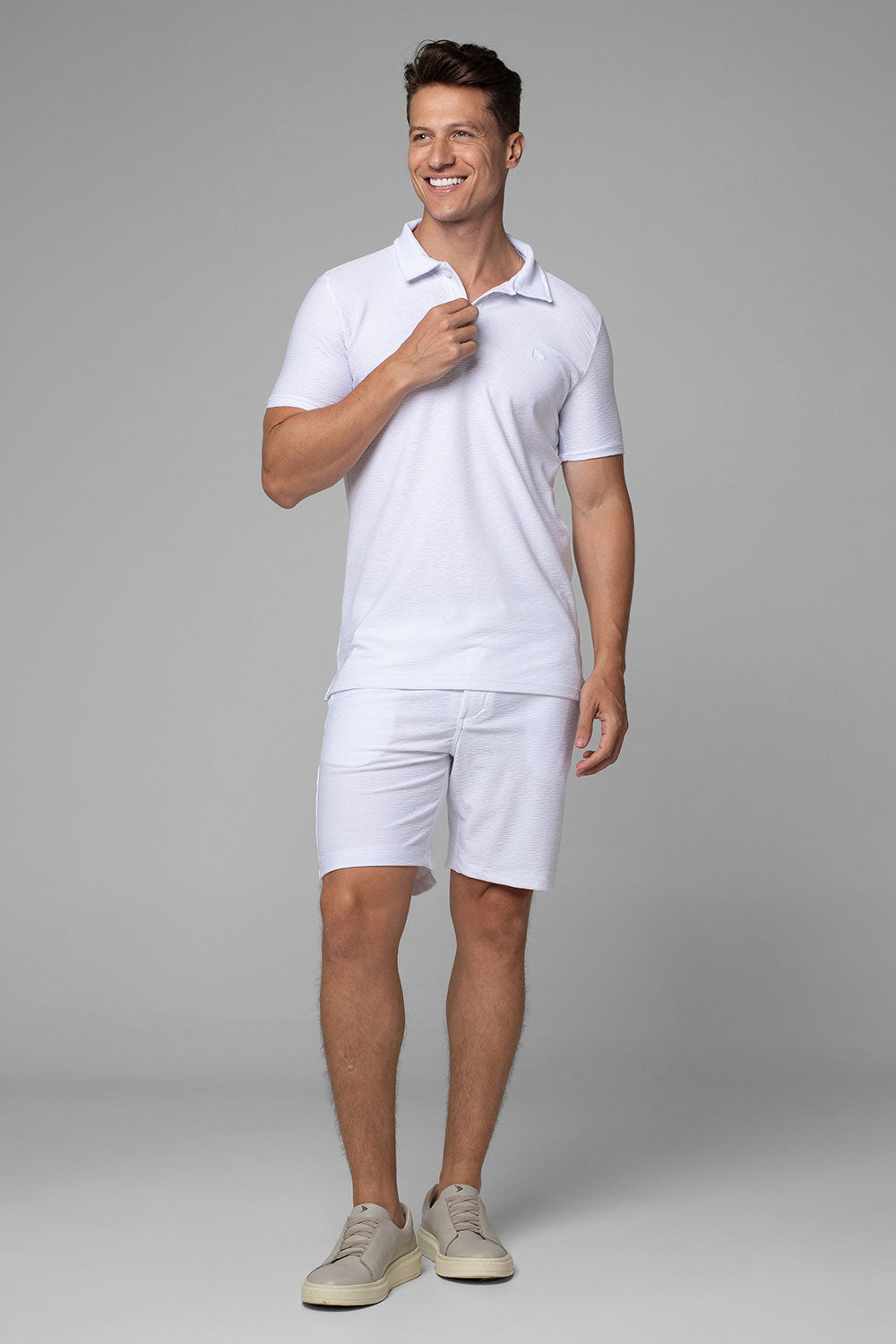 Polo Masculina Slim Aurora