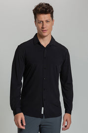 Camisa Social Masculina Ultra Stretch 360° Manga Longa