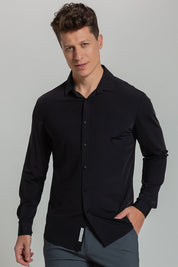 Camisa Social Masculina Ultra Stretch 360° Manga Longa