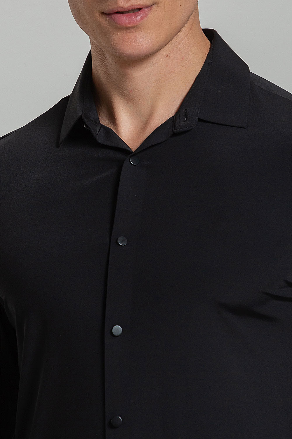 Camisa Social Masculina Ultra Stretch 360° Manga Longa