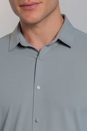 Camisa Social Masculina Ultra Stretch 360° Manga Longa