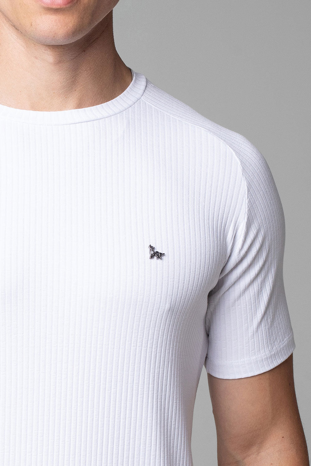 Camiseta Canelada Masculina Slim Tonic