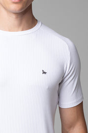 Camiseta Canelada Masculina Slim Tonic