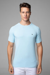 Camiseta Canelada Masculina Slim Tonic