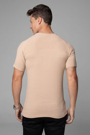 Camiseta Canelada Masculina Slim Tonic