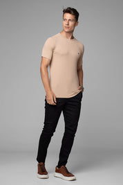 Camiseta Canelada Masculina Slim Tonic